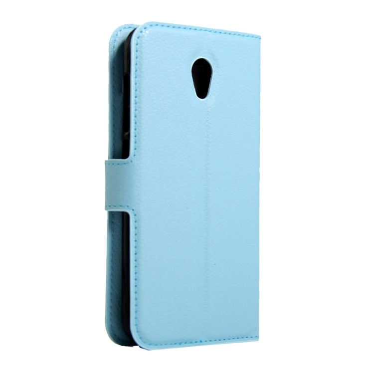 For Vodafone Smart Prime 7 / VF600 Litchi Texture Horizontal Flip Leather Case with Magnetic Buckle & Holder & Card Slots & Wallet