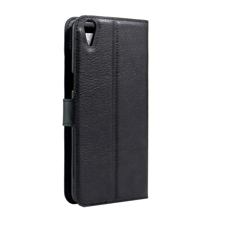 For OPPO R9 Plus Litchi Texture Horizontal Flip Leather Case with Magnetic Buckle & Holder & Card Slots & Wallet