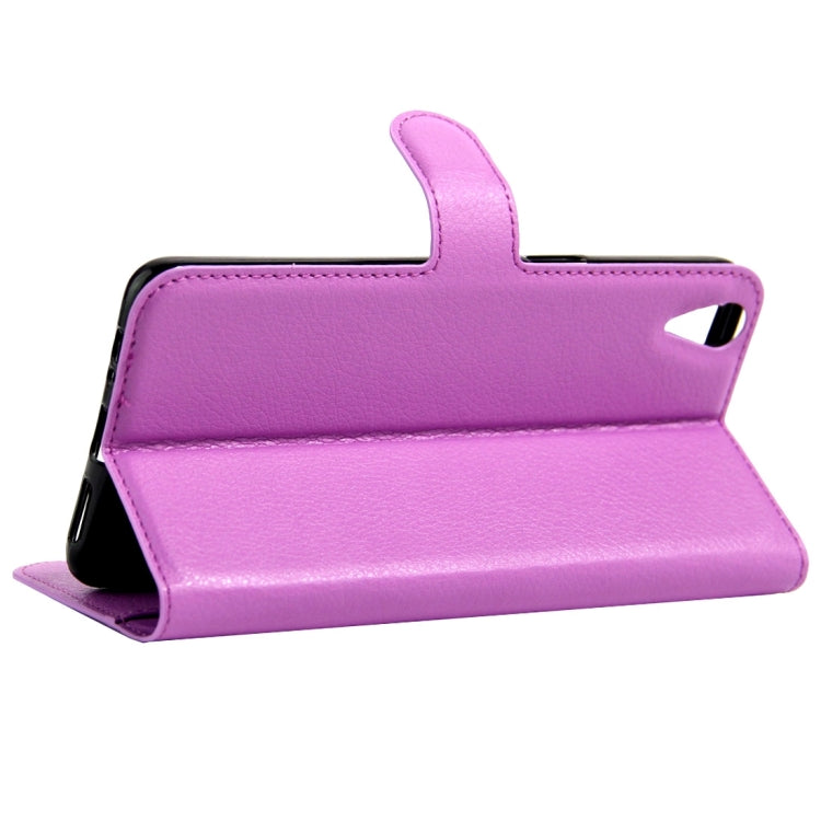 For OPPO R9 Plus Litchi Texture Horizontal Flip Leather Case with Magnetic Buckle & Holder & Card Slots & Wallet