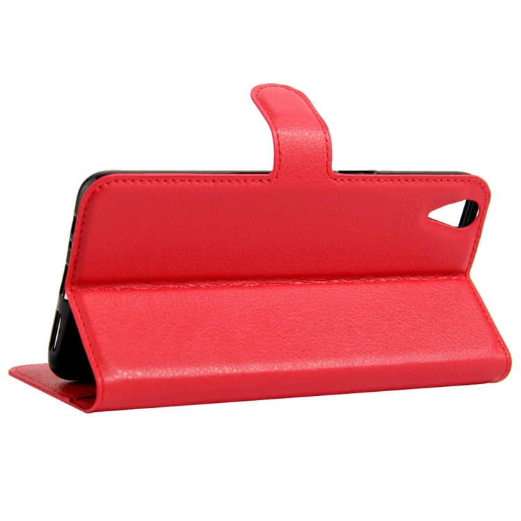 For OPPO R9 Plus Litchi Texture Horizontal Flip Leather Case with Magnetic Buckle & Holder & Card Slots & Wallet