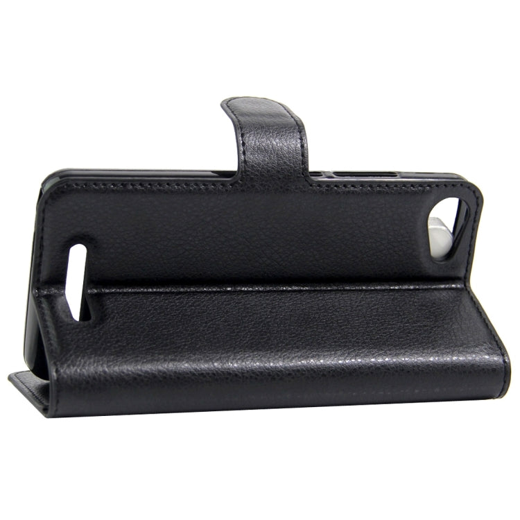 For Wiko K Kool & Jerry Litchi Texture Horizontal Flip Leather Case with Magnetic Buckle & Holder & Card Slots & Wallet