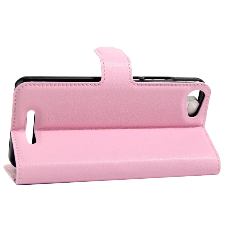 For Wiko K Kool & Jerry Litchi Texture Horizontal Flip Leather Case with Magnetic Buckle & Holder & Card Slots & Wallet