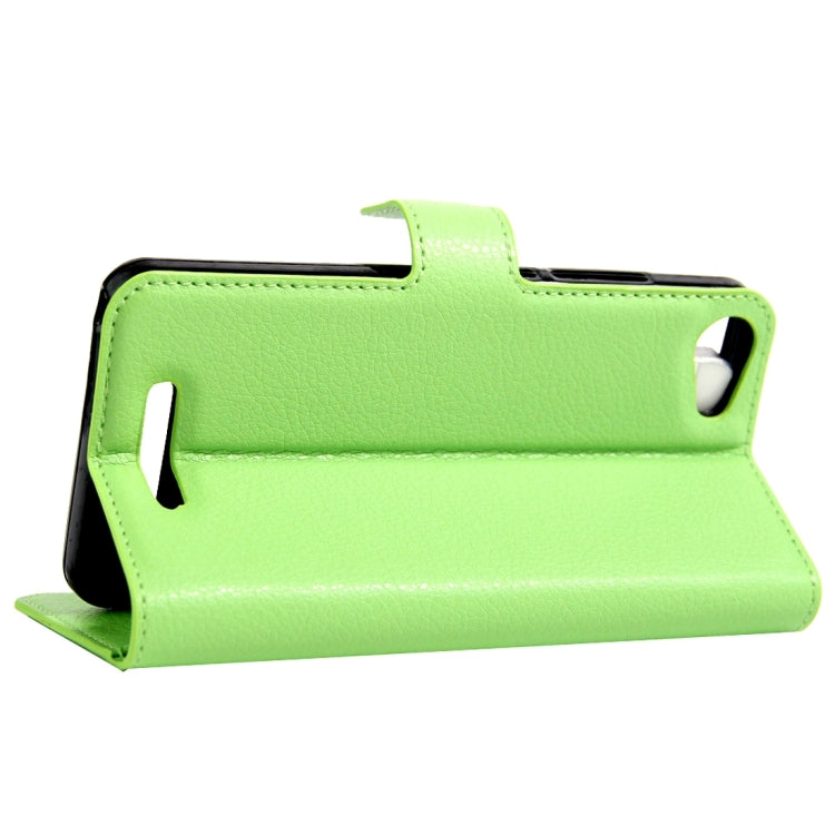 For Wiko K Kool & Jerry Litchi Texture Horizontal Flip Leather Case with Magnetic Buckle & Holder & Card Slots & Wallet