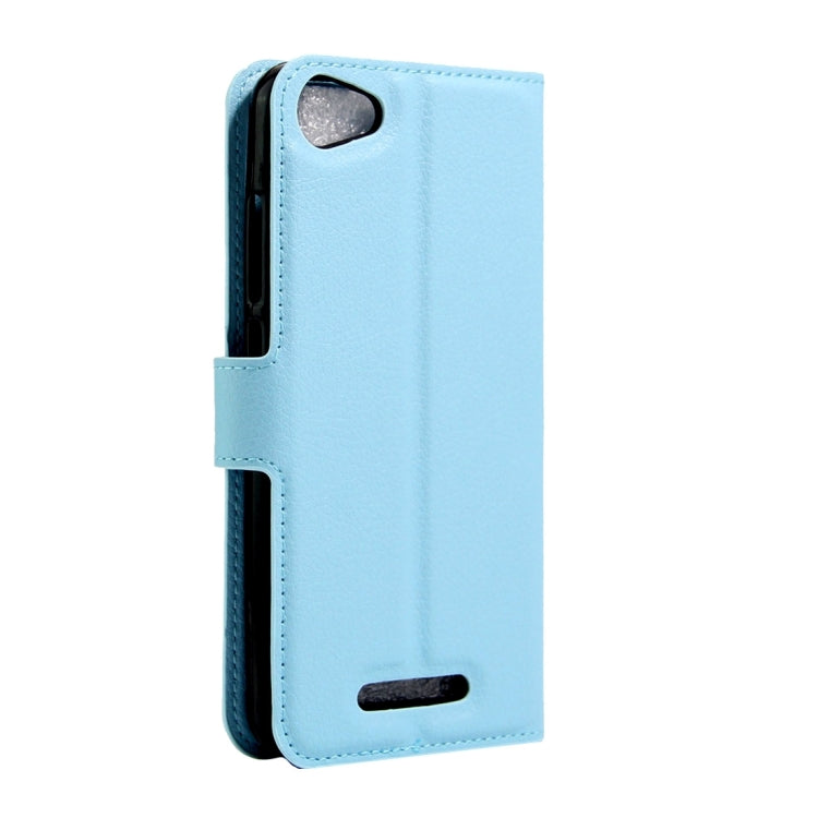 For Wiko K Kool & Jerry Litchi Texture Horizontal Flip Leather Case with Magnetic Buckle & Holder & Card Slots & Wallet