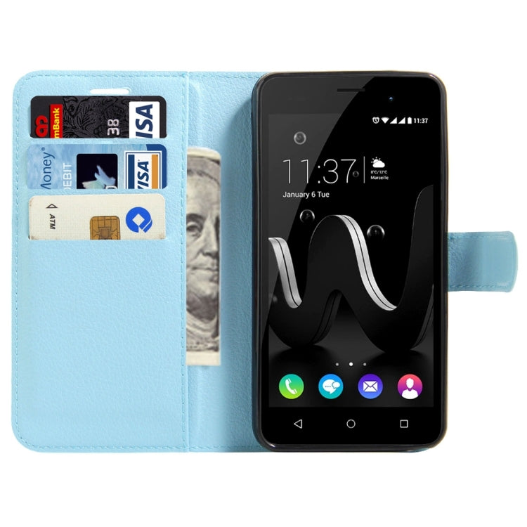 For Wiko K Kool & Jerry Litchi Texture Horizontal Flip Leather Case with Magnetic Buckle & Holder & Card Slots & Wallet