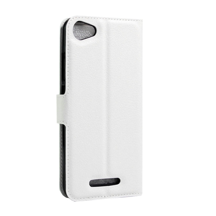 For Wiko K Kool & Jerry Litchi Texture Horizontal Flip Leather Case with Magnetic Buckle & Holder & Card Slots & Wallet