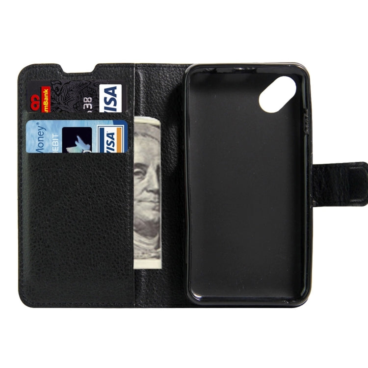 For Wiko Sunny & B-Kool Litchi Texture Horizontal Flip Leather Case with Magnetic Buckle & Holder & Card Slots & Wallet