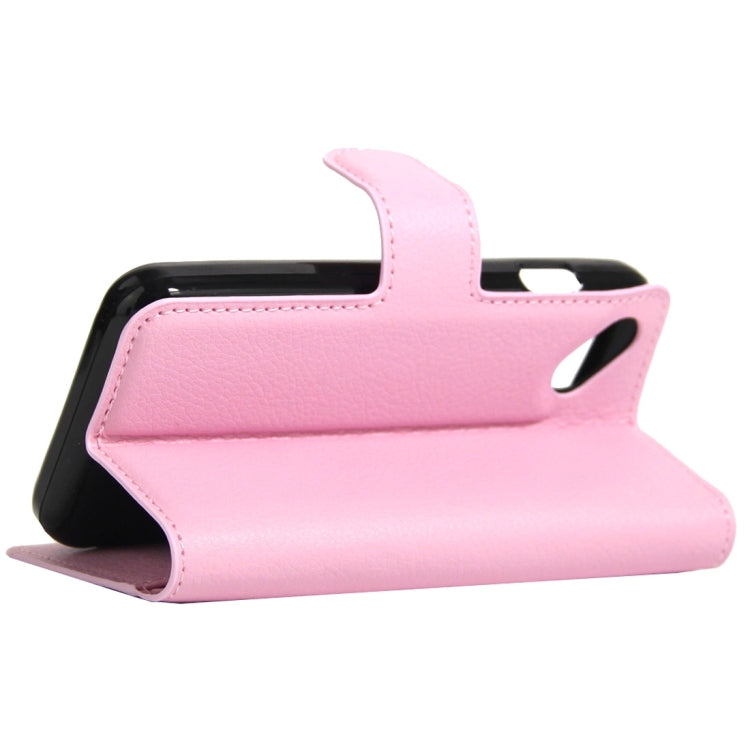 For Wiko Sunny & B-Kool Litchi Texture Horizontal Flip Leather Case with Magnetic Buckle & Holder & Card Slots & Wallet