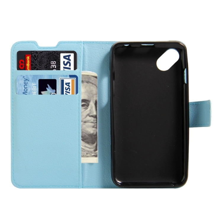 For Wiko Sunny & B-Kool Litchi Texture Horizontal Flip Leather Case with Magnetic Buckle & Holder & Card Slots & Wallet