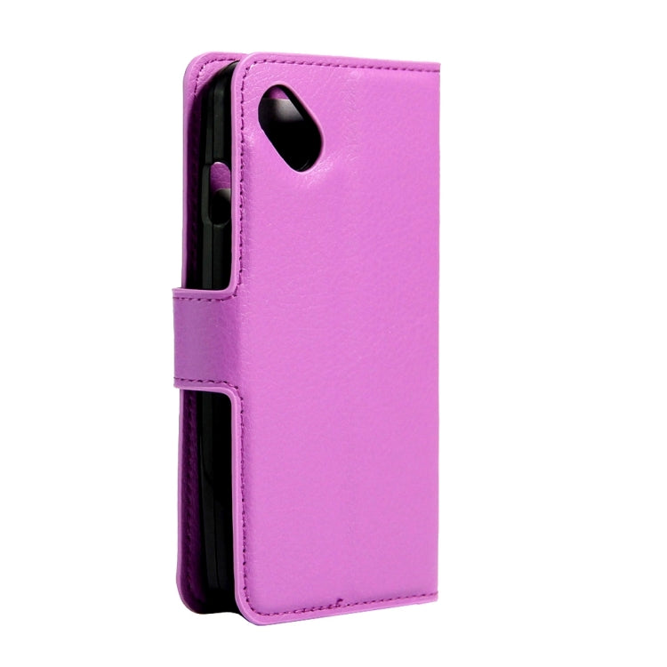 For Wiko Sunny & B-Kool Litchi Texture Horizontal Flip Leather Case with Magnetic Buckle & Holder & Card Slots & Wallet