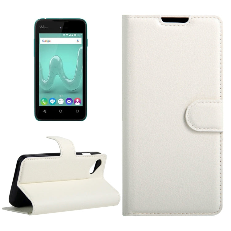 For Wiko Sunny & B-Kool Litchi Texture Horizontal Flip Leather Case with Magnetic Buckle & Holder & Card Slots & Wallet