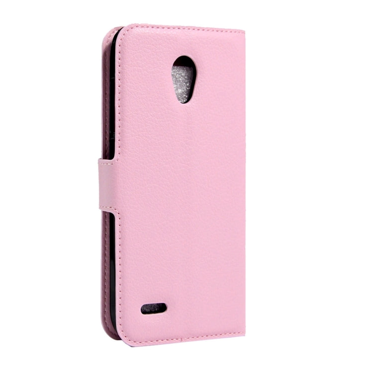 For Alcatel GO Play / OT7048X Litchi Texture Horizontal Flip Leather Case with Magnetic Buckle & Holder & Card Slots & Wallet