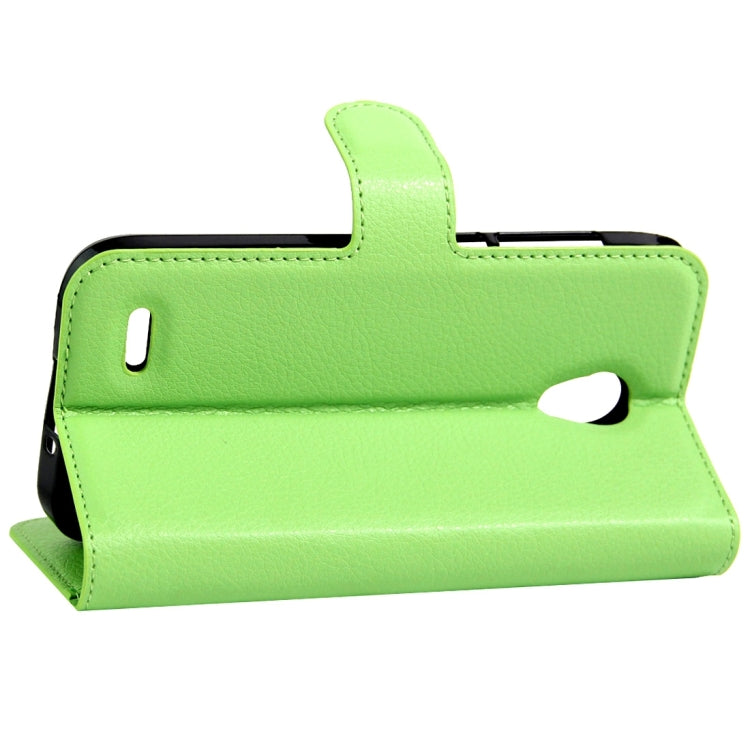 For Alcatel GO Play / OT7048X Litchi Texture Horizontal Flip Leather Case with Magnetic Buckle & Holder & Card Slots & Wallet