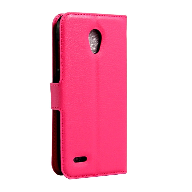 For Alcatel GO Play / OT7048X Litchi Texture Horizontal Flip Leather Case with Magnetic Buckle & Holder & Card Slots & Wallet