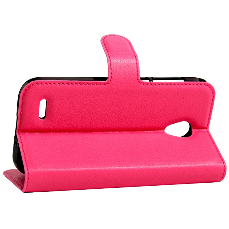 For Alcatel GO Play / OT7048X Litchi Texture Horizontal Flip Leather Case with Magnetic Buckle & Holder & Card Slots & Wallet