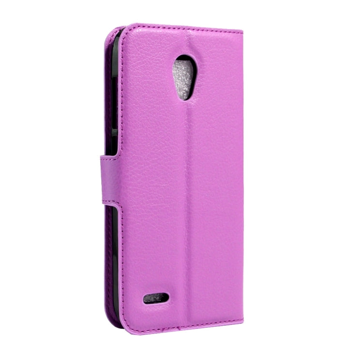 For Alcatel GO Play / OT7048X Litchi Texture Horizontal Flip Leather Case with Magnetic Buckle & Holder & Card Slots & Wallet