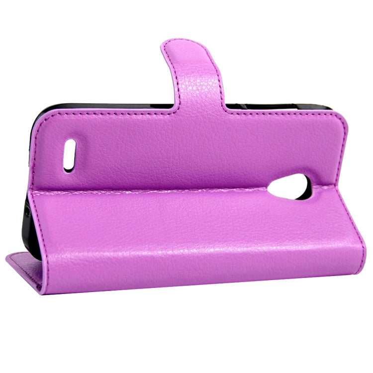 For Alcatel GO Play / OT7048X Litchi Texture Horizontal Flip Leather Case with Magnetic Buckle & Holder & Card Slots & Wallet