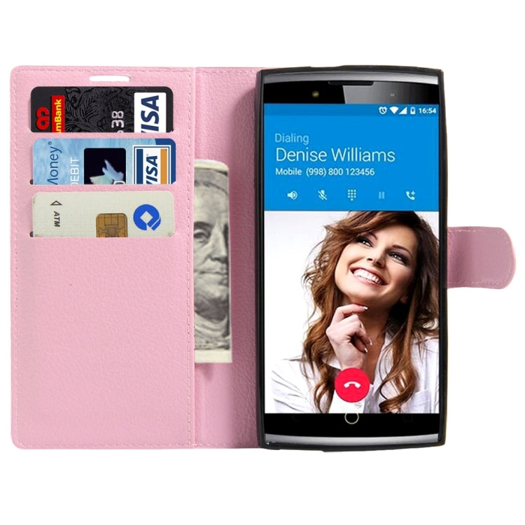For Alcatel One Touch Flash 2 Litchi Texture Horizontal Flip Leather Case with Magnetic Buckle & Holder & Card Slots & Wallet