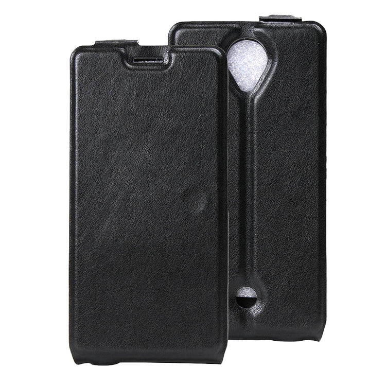 For Wiko U Feel Vertical Flip Leather Case with Card Slot & Photo Frame