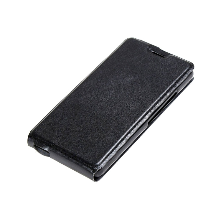 For Wiko U Feel Vertical Flip Leather Case with Card Slot & Photo Frame