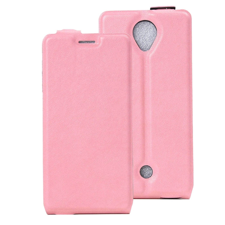 For Wiko U Feel Vertical Flip Leather Case with Card Slot & Photo Frame