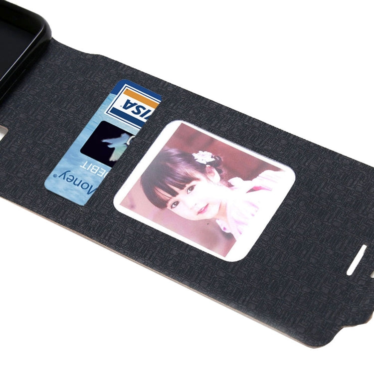 For Wiko U Feel Vertical Flip Leather Case with Card Slot & Photo Frame