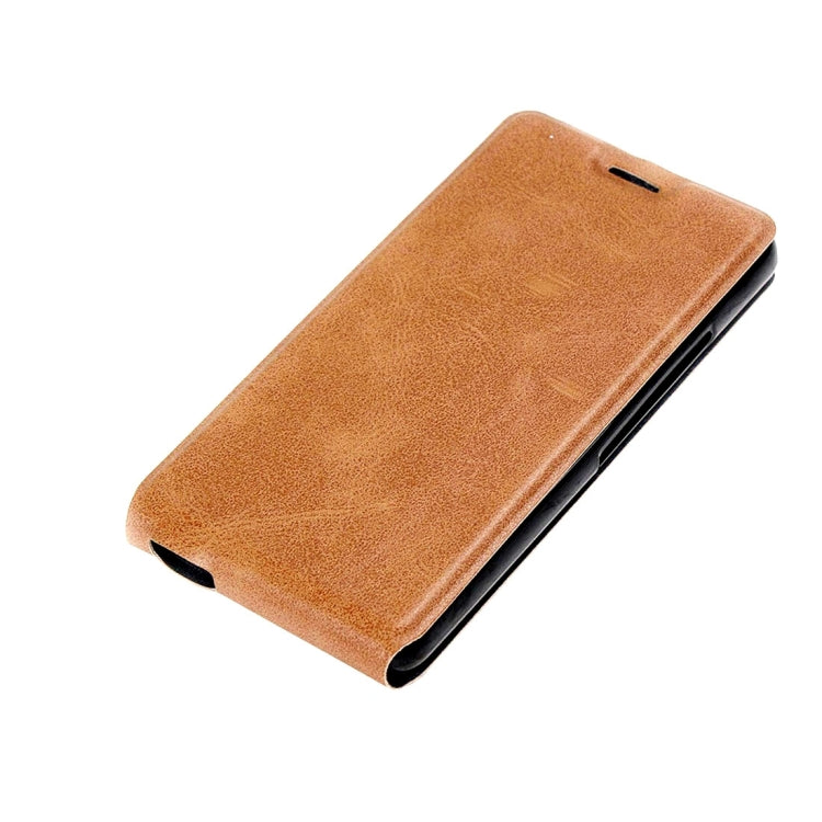 For Wiko U Feel Vertical Flip Leather Case with Card Slot & Photo Frame