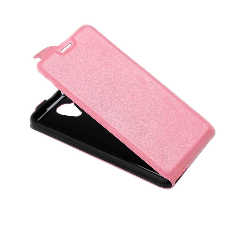 For Wiko U Feel Lite Vertical Flip Leather Case with Card Slot & Photo Frame