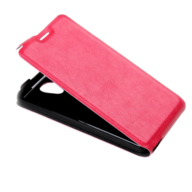 For Wiko U Feel Lite Vertical Flip Leather Case with Card Slot & Photo Frame