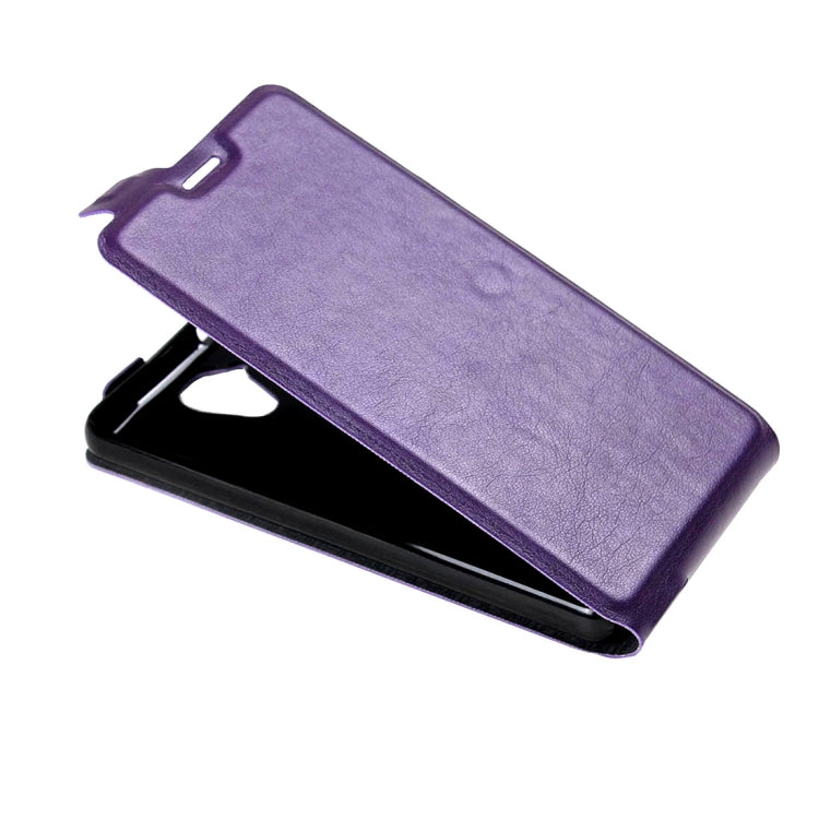 For Wiko U Feel Lite Vertical Flip Leather Case with Card Slot & Photo Frame