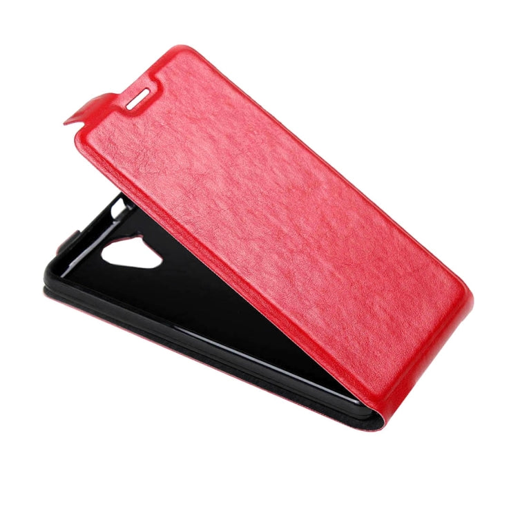 For Wiko U Feel Lite Vertical Flip Leather Case with Card Slot & Photo Frame