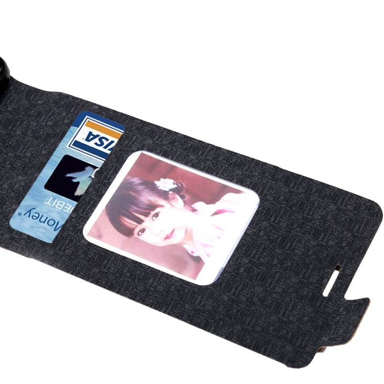 For Wiko U Feel Lite Vertical Flip Leather Case with Card Slot & Photo Frame