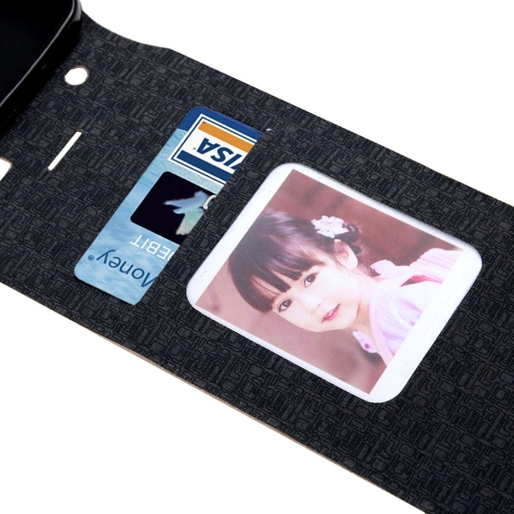 For Alcatel Idol 4 Vertical Flip Leather Case with Card Slot & Photo Frame