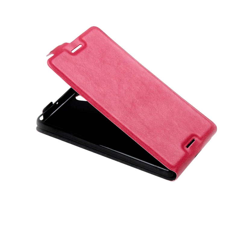 For Sony Xperia X Vertical Flip Leather Case with Card Slot & Photo Frame