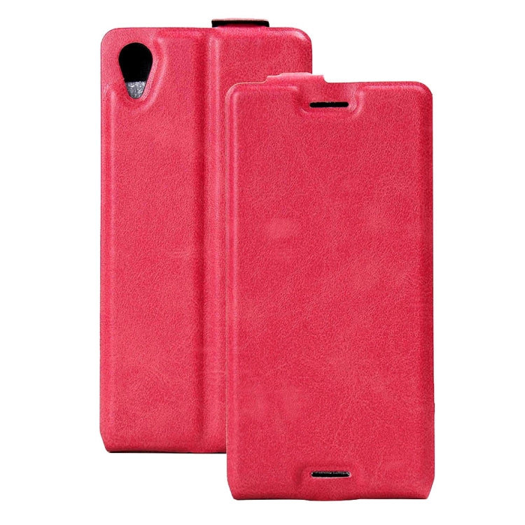 For Sony Xperia X Vertical Flip Leather Case with Card Slot & Photo Frame