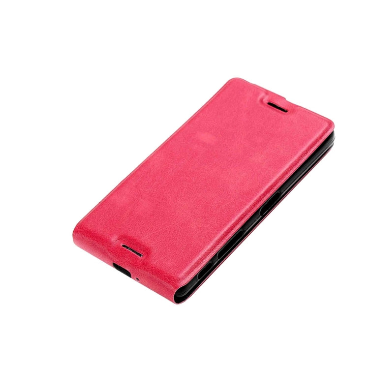 For Sony Xperia X Vertical Flip Leather Case with Card Slot & Photo Frame