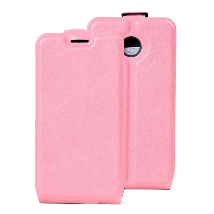 For Vodafone Smart Mini 7 Vertical Flip Leather Case with Card Slot & Photo Frame