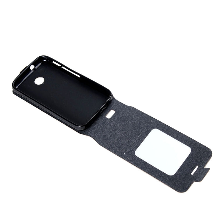 For Vodafone Smart Mini 7 Vertical Flip Leather Case with Card Slot & Photo Frame