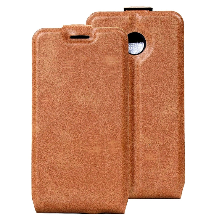 For Vodafone Smart Mini 7 Vertical Flip Leather Case with Card Slot & Photo Frame