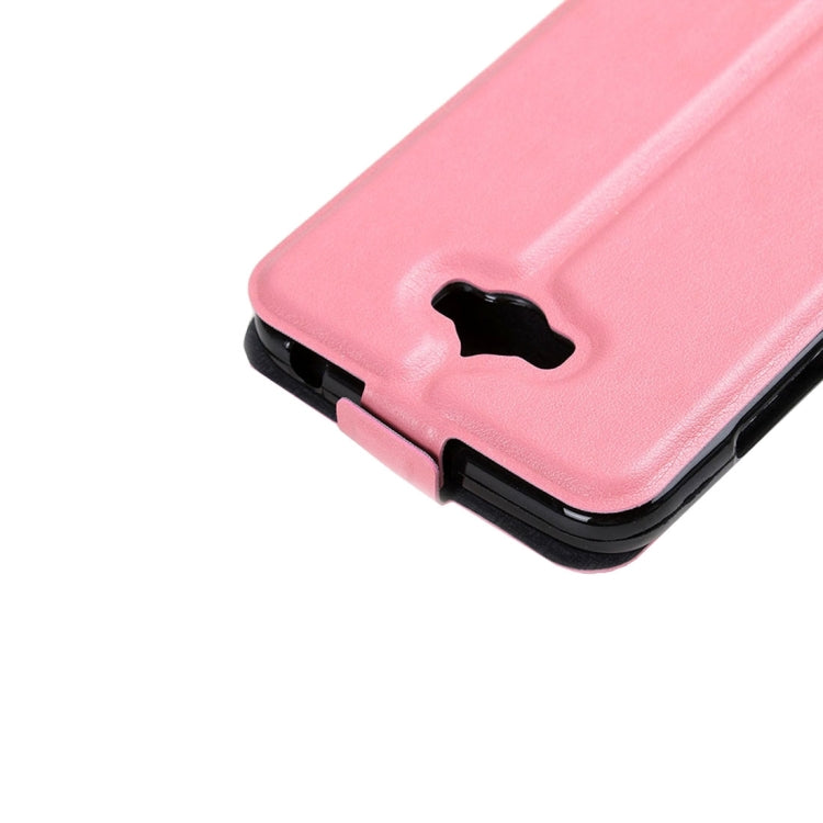 For Asus ZenFone Max ZC550KL Vertical Flip Leather Case with Card Slot & Photo Frame