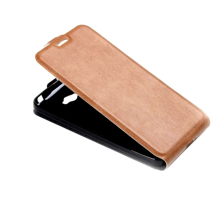 For Asus ZenFone Max ZC550KL Vertical Flip Leather Case with Card Slot & Photo Frame