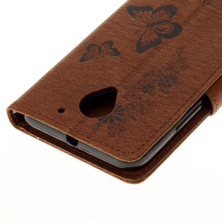 For Lenovo Vibe C2 XT1700 / XT1706 Butterflies Embossing Horizontal Flip Leather Case with Holder & Card Slots & Wallet & Lanyard