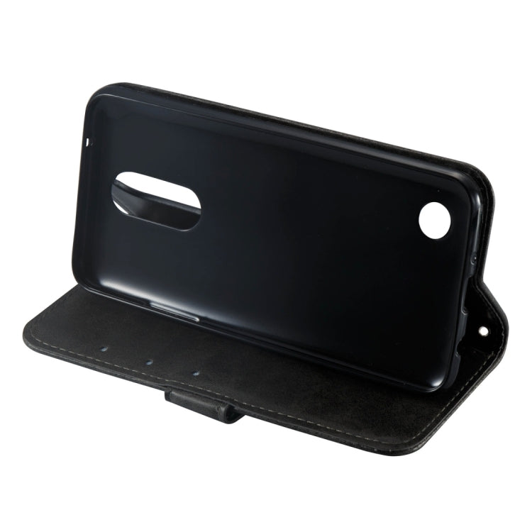 For LG K4 (2017) (US Version) Skull Pressed Flowers Pattern Horizontal Flip Leather Case with Holder & Card Slots & Wallet & Lanyard