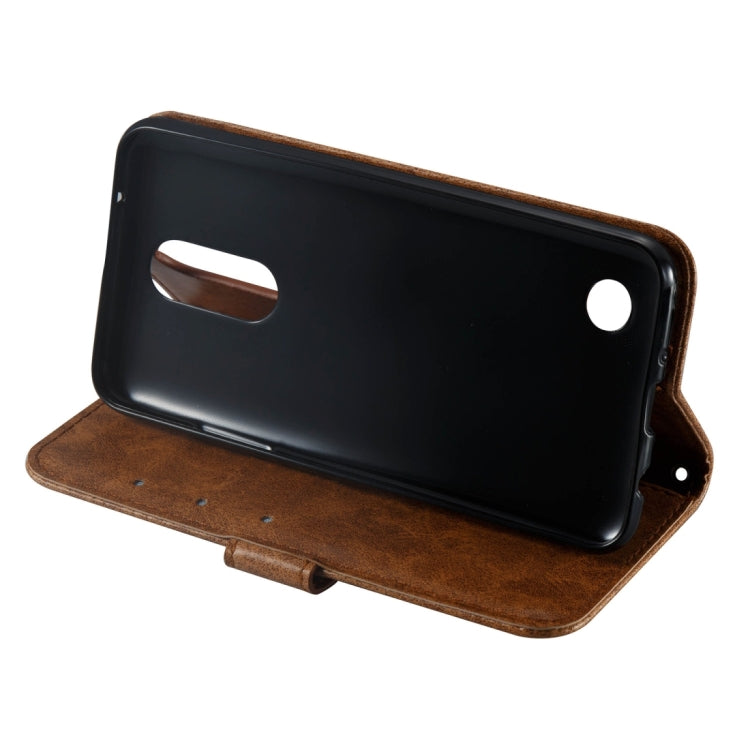 For LG K4 (2017) (US Version) Skull Pressed Flowers Pattern Horizontal Flip Leather Case with Holder & Card Slots & Wallet & Lanyard