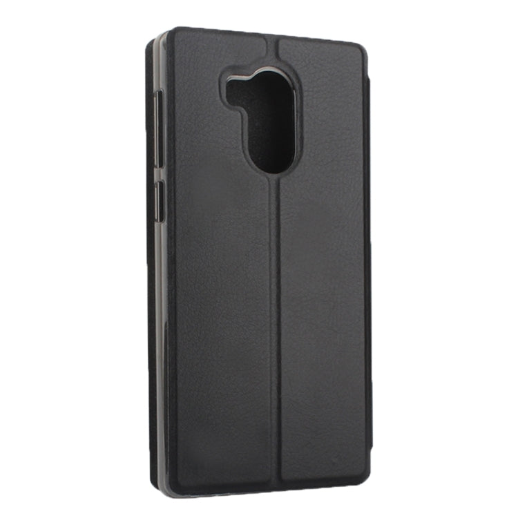 Vernee for Apollo Spring Texture Horizontal Flip Leather Case (Black)