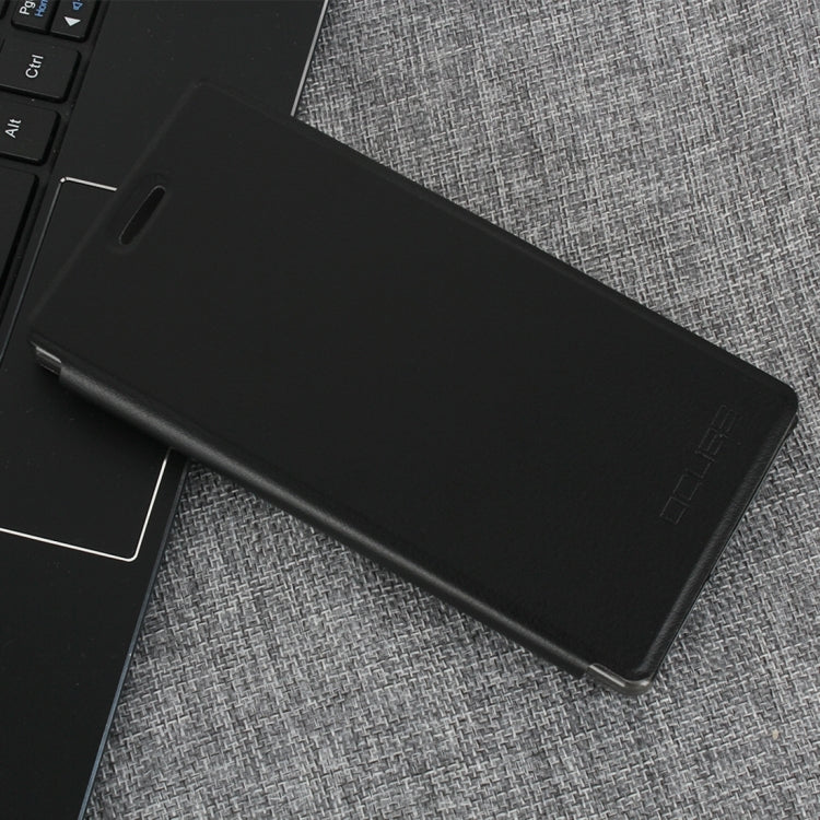 Vernee for Apollo Spring Texture Horizontal Flip Leather Case (Black)