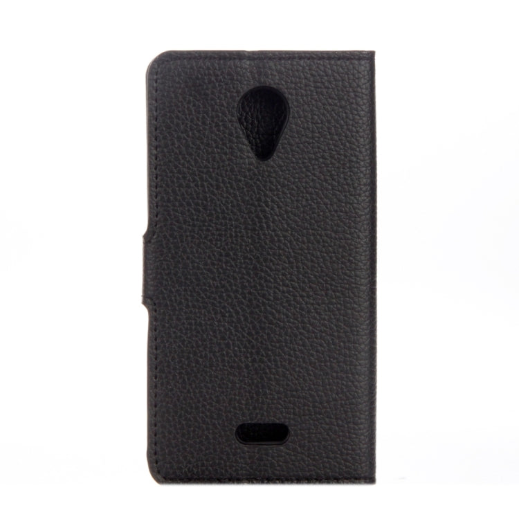 For Wiko FREDDY Litchi Texture Horizontal Flip Leather Case with Holder & Card Slots & Wallet