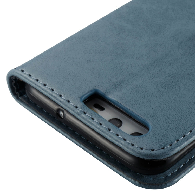 For Huawei P10 Skull Pressed Flowers Pattern Horizontal Flip Leather Case with Holder & Card Slots & Wallet & Lanyard