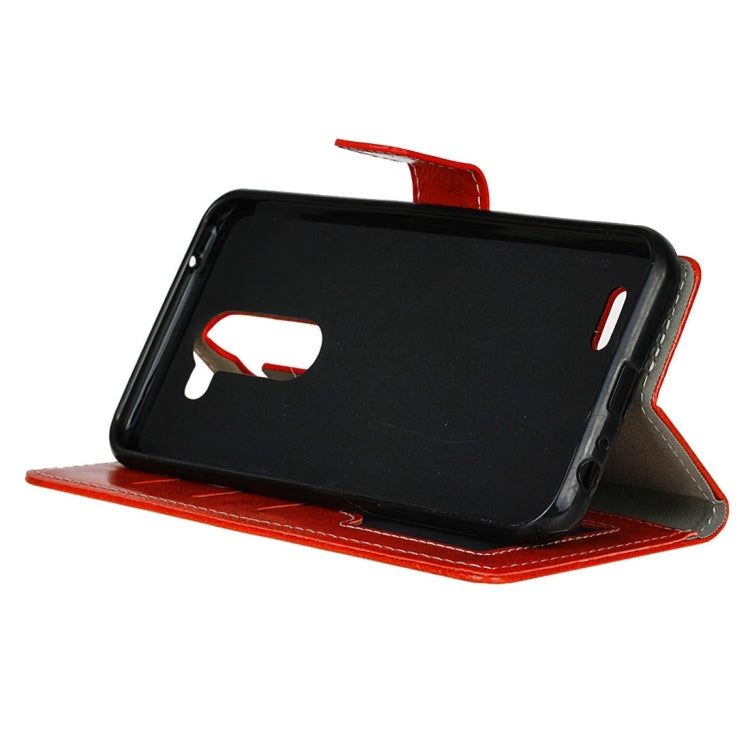 For LG X Mach Retro Crazy Horse Texture Horizontal Flip Leather Case with Holder & Card Slots & Wallet & Photo Frame