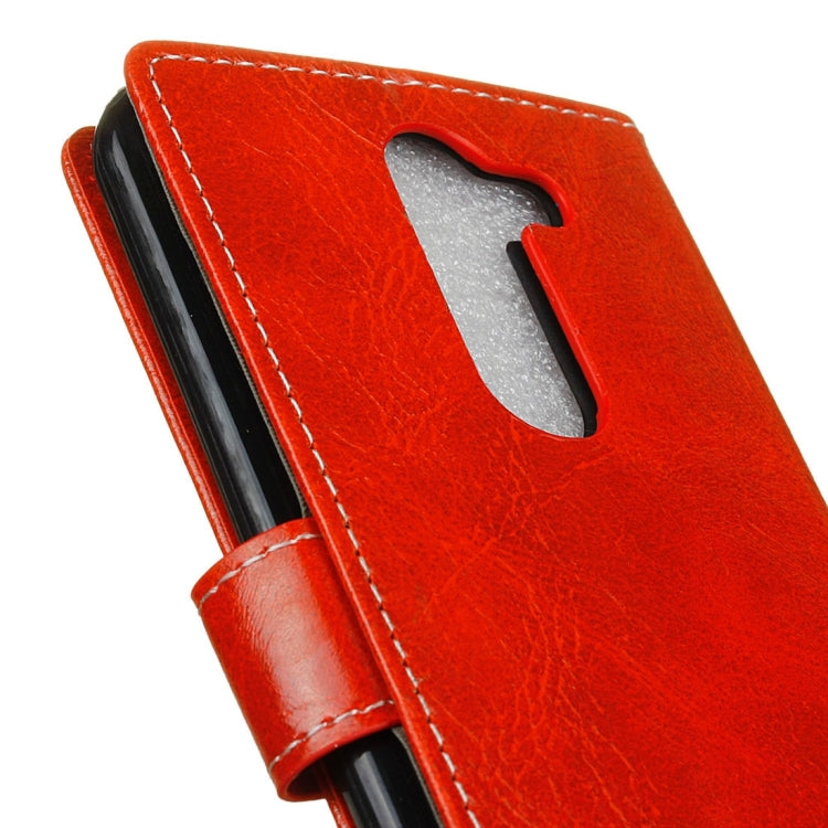 For LG X Mach Retro Crazy Horse Texture Horizontal Flip Leather Case with Holder & Card Slots & Wallet & Photo Frame